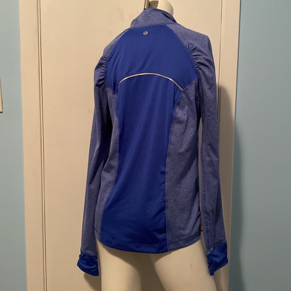 COPY - Long Sleeve 90 Degree by Reflex Front Half Zip-up Workout Top - Picture 3 of 5